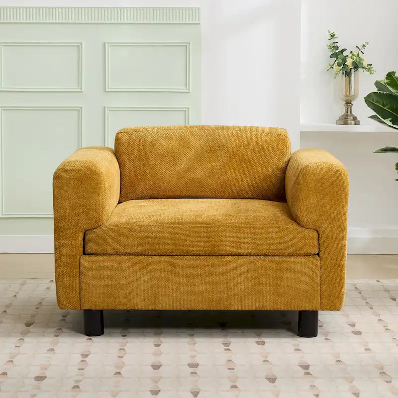 Modern Oversized Armchair Comfy Accent Chair