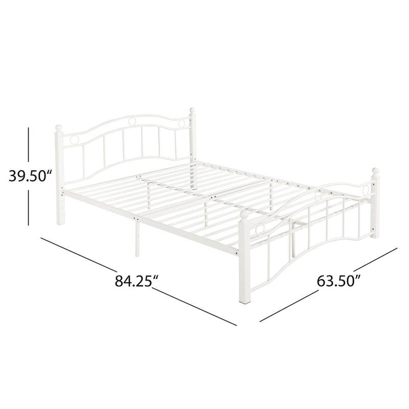 Contemporary Iron Bed Frame