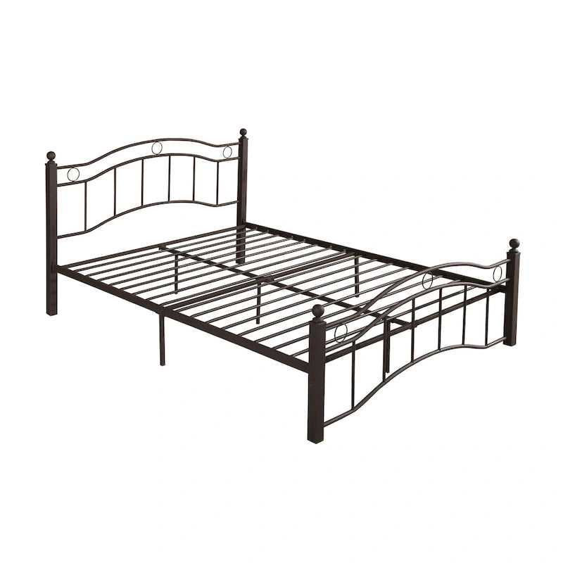 Contemporary Iron Bed Frame
