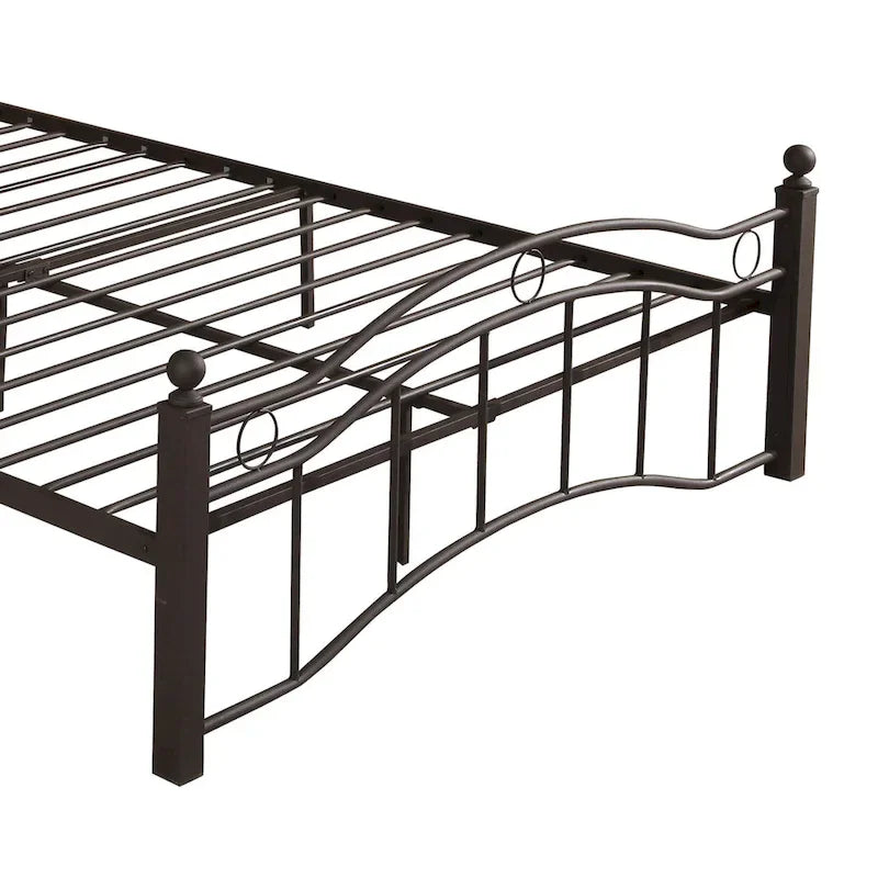 Contemporary Iron Bed Frame