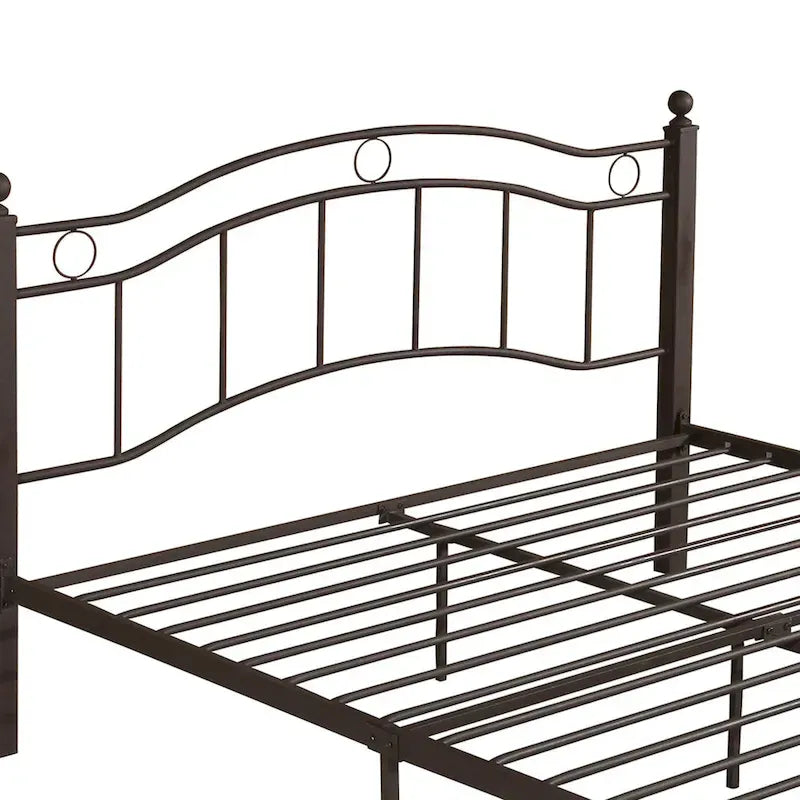 Contemporary Iron Bed Frame
