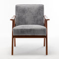Fauteuil d'appoint en microfibre de 26.37" de largeur
