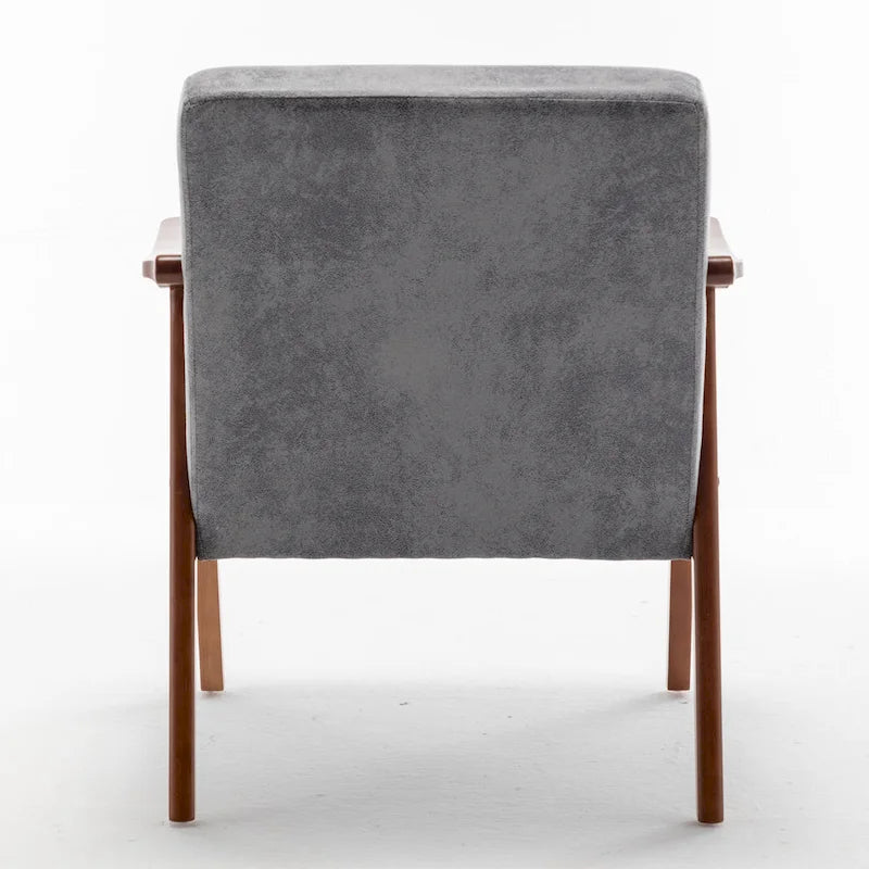 Fauteuil d'appoint en microfibre de 26.37" de largeur