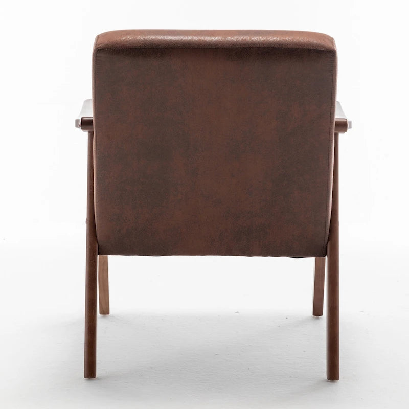 Fauteuil d'appoint en microfibre de 26.37" de largeur