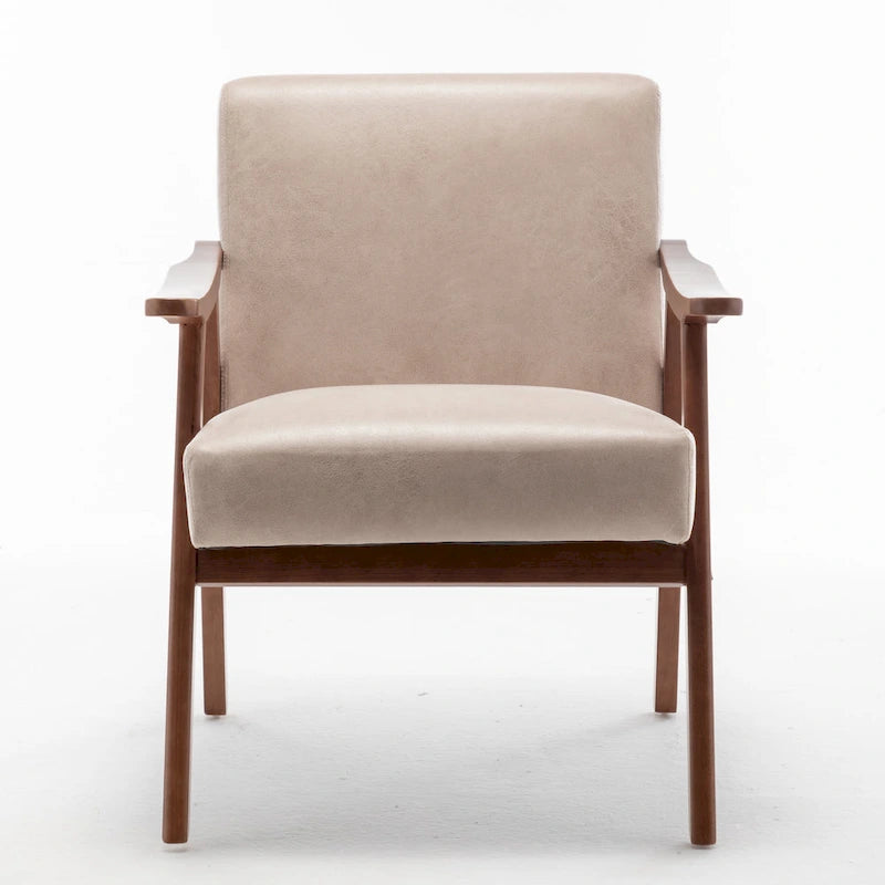 Fauteuil d'appoint en microfibre de 26.37" de largeur