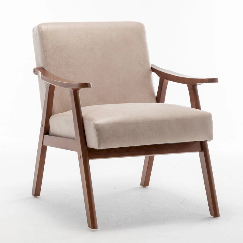 Fauteuil d'appoint en microfibre de 26.37" de largeur