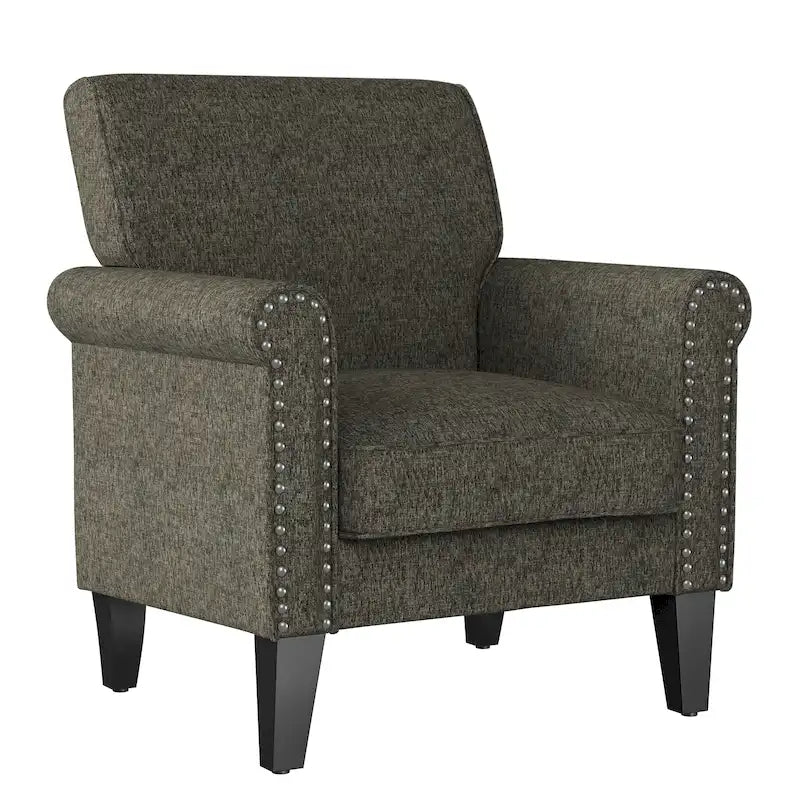 Sillón con brazos enrollados