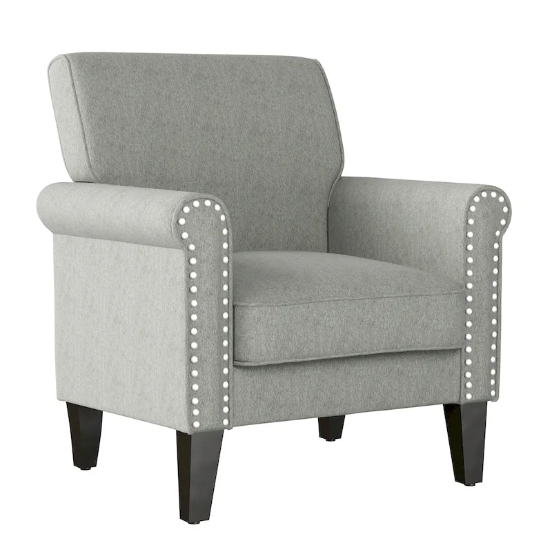 Sillón con brazos enrollados