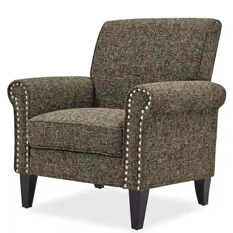 Sillón con brazos enrollados