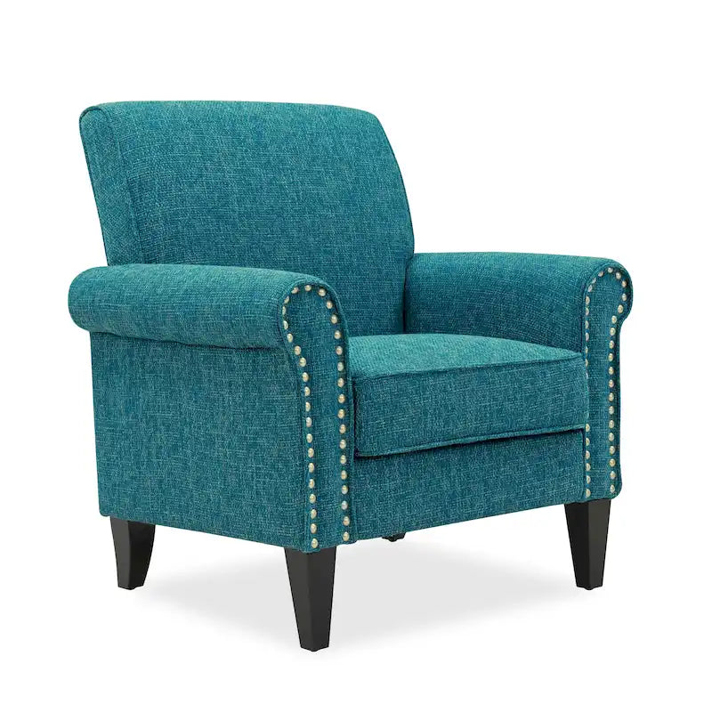 Sillón con brazos enrollados