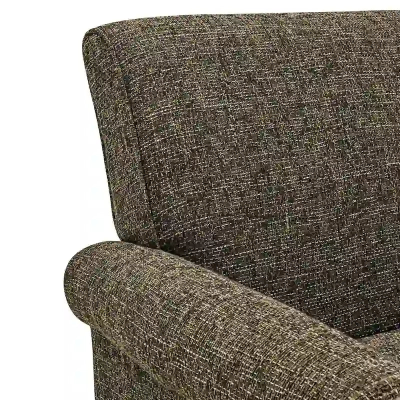 Sessel mit gerollten Armlehnen