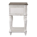Magnolia Manor Antique White Leg Night Stand