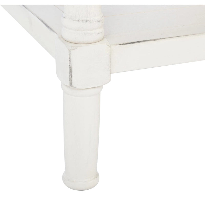 Mesa de centro con 2 cajones y estante inferior - 37.8"W x 19"D x 19"H