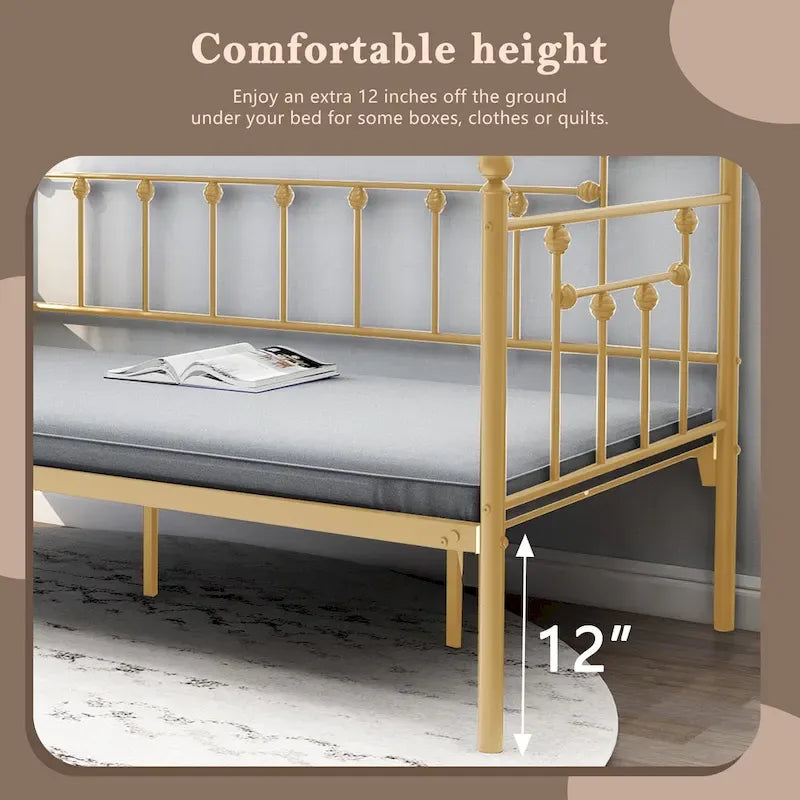 Estructura de metal para sofá cama tipo diván de alta resistencia